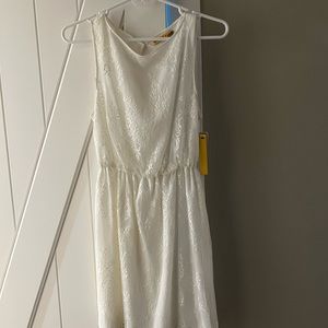 New Alice and Olivia Ivory dress